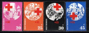 Netherlands Scott # B485 - B488, mint nh