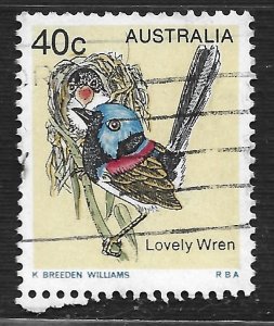 Australia #717 5c Australian Birds - Lovely Wren