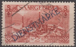 Saar Scott #O26b 1922 Used