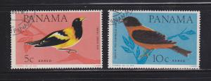 Panama C337-C338 Set U Birds (E)