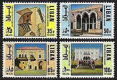 HERRICKSTAMP LEBANON Sc.# C670-73 NH Scarce Stamps