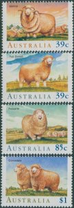 Australia 1989 SG1195-1198 Sheep set MNH