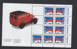 Canada #1273b  (1990 Canada Post booklet pane of 9) VFMNH CV $14.00