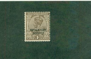 PATIALA INDIAN STATE O42 MH BIN $0.50