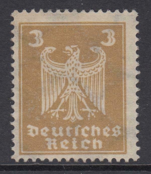 GERMANY - Weimar - Mi 355y - Expertized (Geprüft Peschl) cv 480$