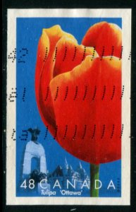 1946c Canada 48c Tulips- Ottawa, used