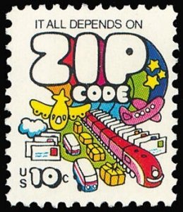 1511 Zip Code F-VF MNH single