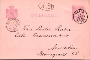 Netherlands, Government Postal Card