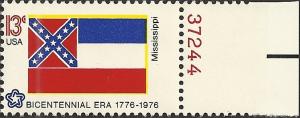 # 1652 MINT NEVER HINGED STATE FLAG MISSISSIPPI
