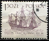 Poland; 1964: Sc. # 1207 Used CTO Single Stamp