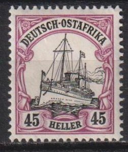 East Africa Germany 1906 Ships 45 H. Mi.36 Used