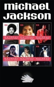 Mayreau 2009 - Michael Jackson in Memoriam 1958 - Sheet of 6 Stamps - MNH