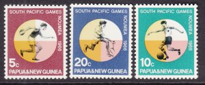 Papua New Guinea 225-227 MNH VF