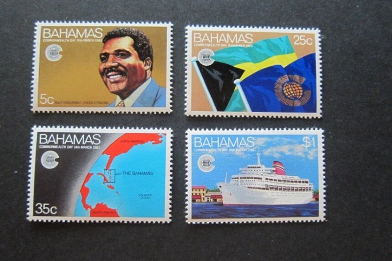 Bahamas Sc 528-531 commercial day Set MNH