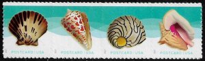 United States #5166a MNH Strip - Seashells (d)