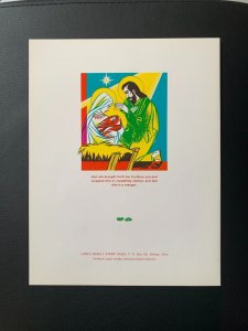 1963 U.S.A Christmas FDC folder 