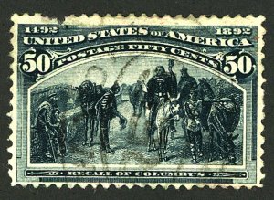 U.S. #240 USED THIN