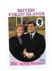 British Virgin Island 1986 - MNH - Scott #537 *