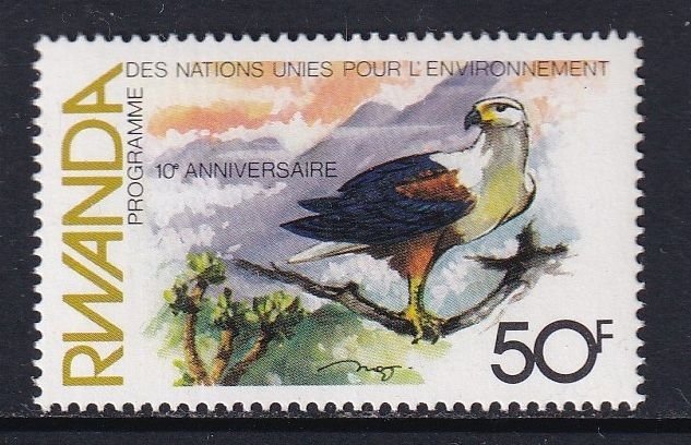 Rwanda  #1120 MNH 1982 UN conference 50fr birds
