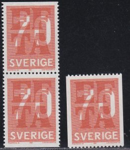 Sweden # 717-718, EFTA Emblem, NH, 1/2 Cat.