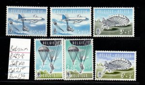 Belgium B663-B668 Set Mint hinged