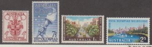 Australia Scott #288-291 Stamp - Mint NH Set