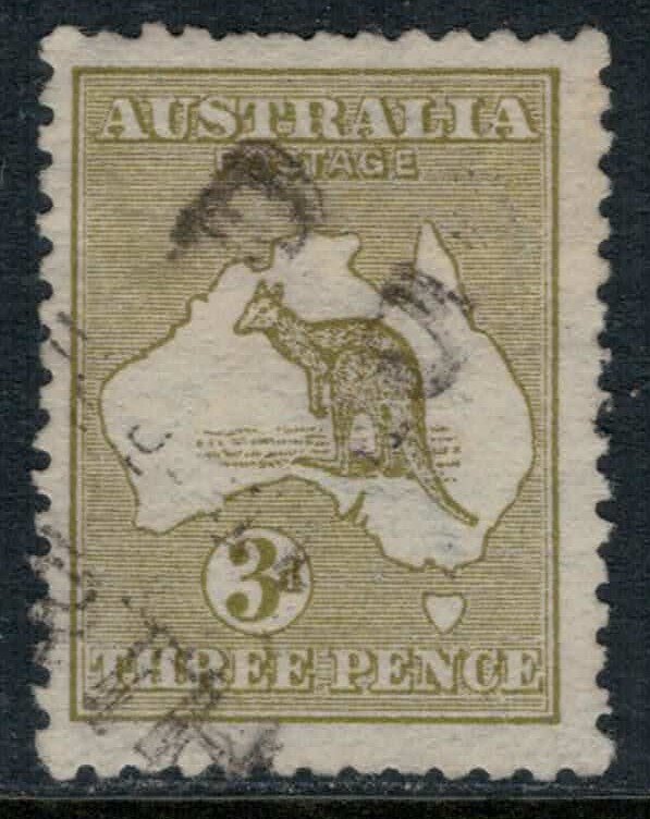 Australia #5  CV $17.50  Light cancel