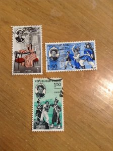Haiti  #  C177-C179  Used