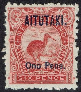 AITUTAKI 1903 KIWI 6D