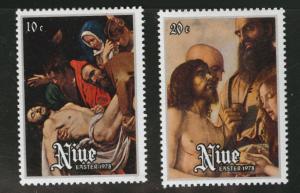 Niue Scott 219-20 MNH** 1978 Easter set