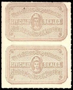 U.S. POST OFFICE SEALS OX8  Mint (ID # 91380)