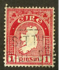 IRELAND 65 USED SCV $1.50 BIN $.60 MAP