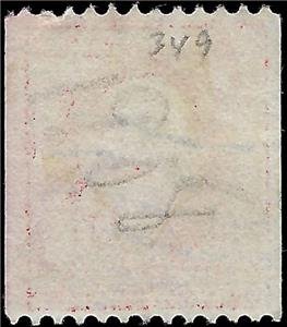 VEGAS - 1908 - Sc# 349 - Used - Coil - P12 - Cat= $150 - DL WM - Solid Cond- DY6