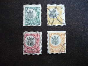 Stamps - Tanganyika - Scott# 12-15 - Used Part Set of 4 Stamps