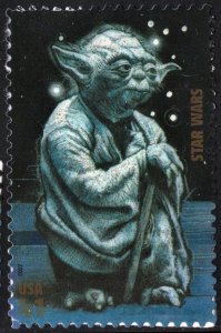 SC#4143n 41¢ Star Wars: Yoda (2007) SA