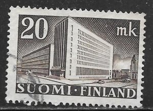 Finland 248: 20m Post Administration Building, Helsinki, used, F-VF