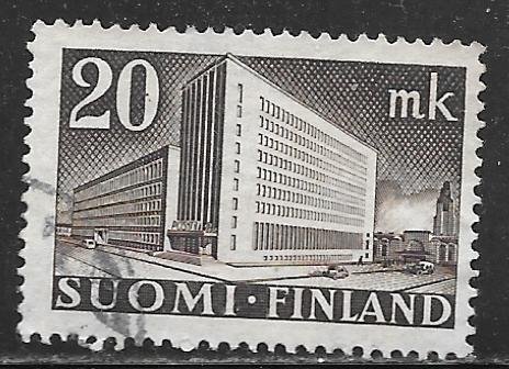 Finland 248: 20m Post Administration Building, Helsinki, used, F-VF