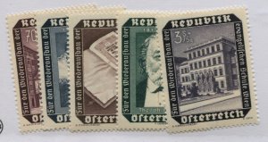 AUSTRIA   B281-85  MNH