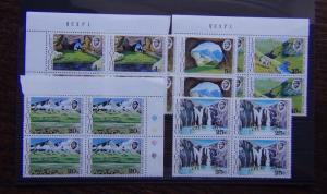 Lesotho 1975 Sehlabathe National Park in block x 4 MNH 