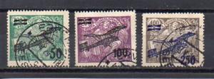 Czechoslovakia C7-C9 used