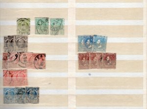 ROMANIA 1872-1918 LOVELY MINT STOCK WITH LOTS OF STAMPS (2)