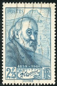 France Scott 370 UF-VFLH - 1939 Paul Cézanne - SCV $3.50