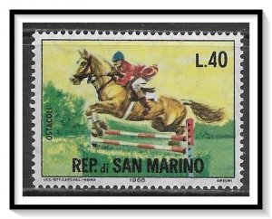 San Marino #629 Horses MNH
