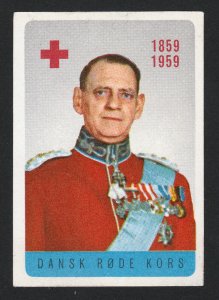 REKLAMEMARKE POSTER STAMP DANSK RØDE KORS (RED CROSS) DENMARK 1959