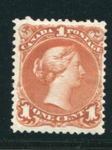 Canada #22 Mint O.G. F- VF  Lakeshore Philatelics 