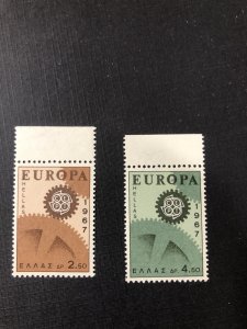 Greece Scott 891-892 MNH Europa