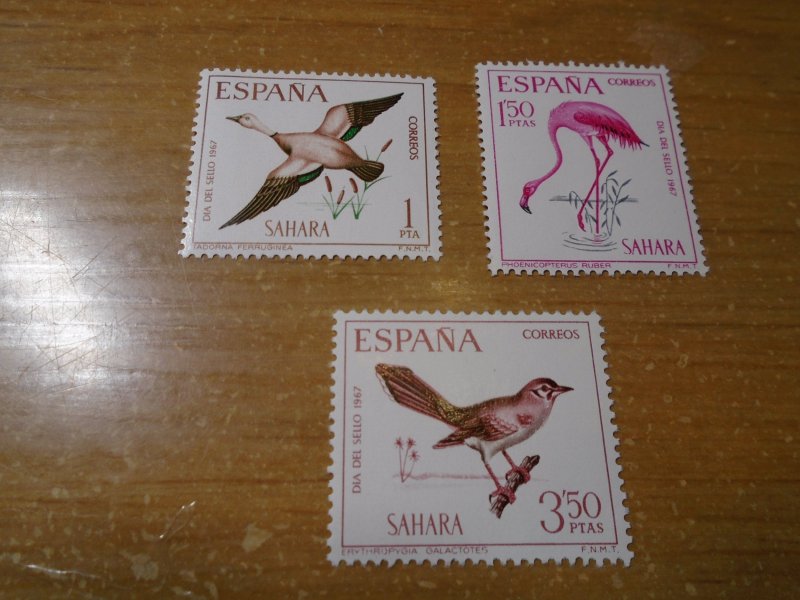 Birds : Spain  #  179-81  MNH