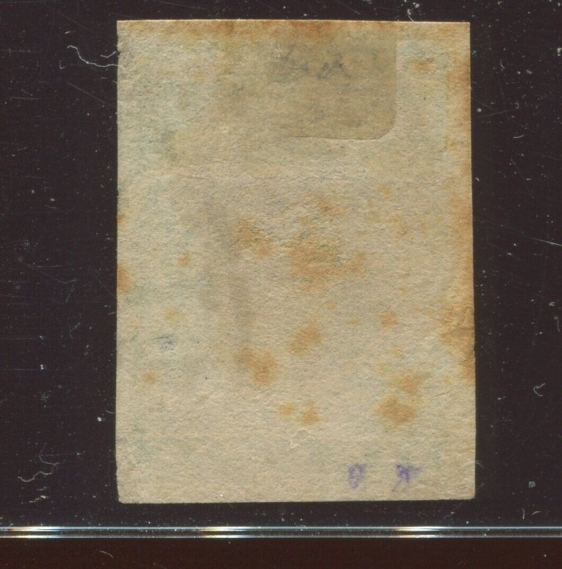 Confederate States 2b Used Stamp with 'GE' of 'POSTAGE' Joined 2-H-v2 BX5212