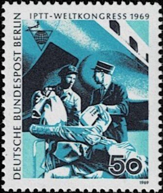 1969 Berlin Scott Catalog Number 9N279 MNH