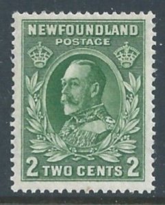 Newfoundland #186 NH 2c George V